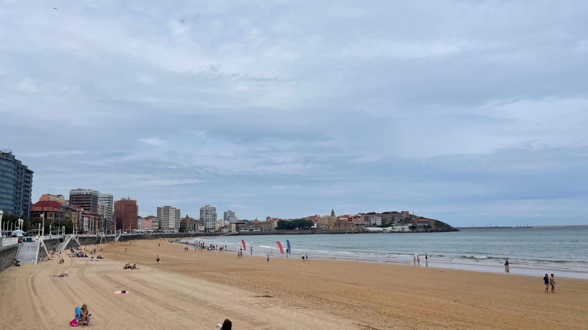 Apartamento Playa De Gijón Exterior foto