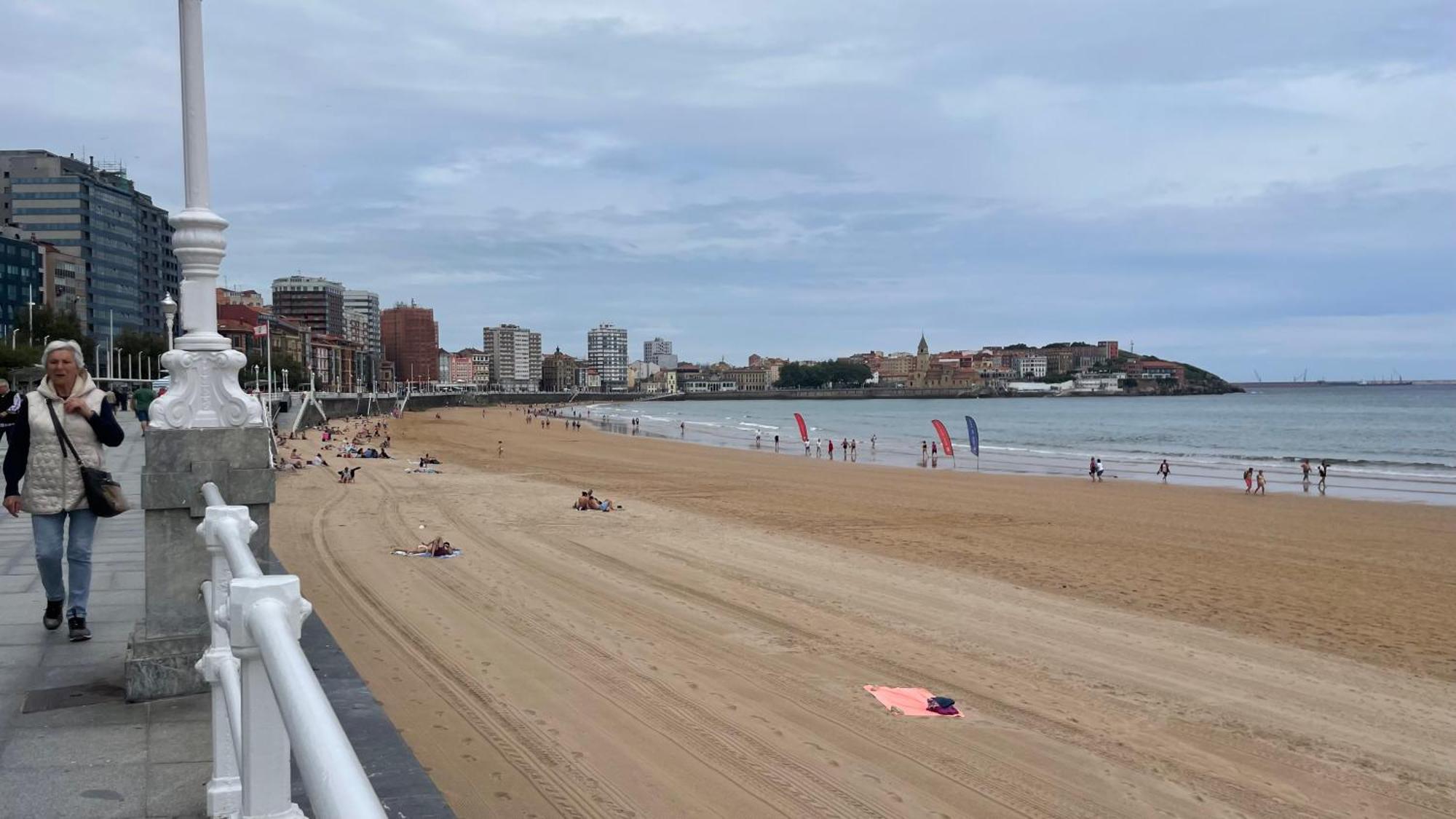 Apartamento Playa De Gijón Exterior foto