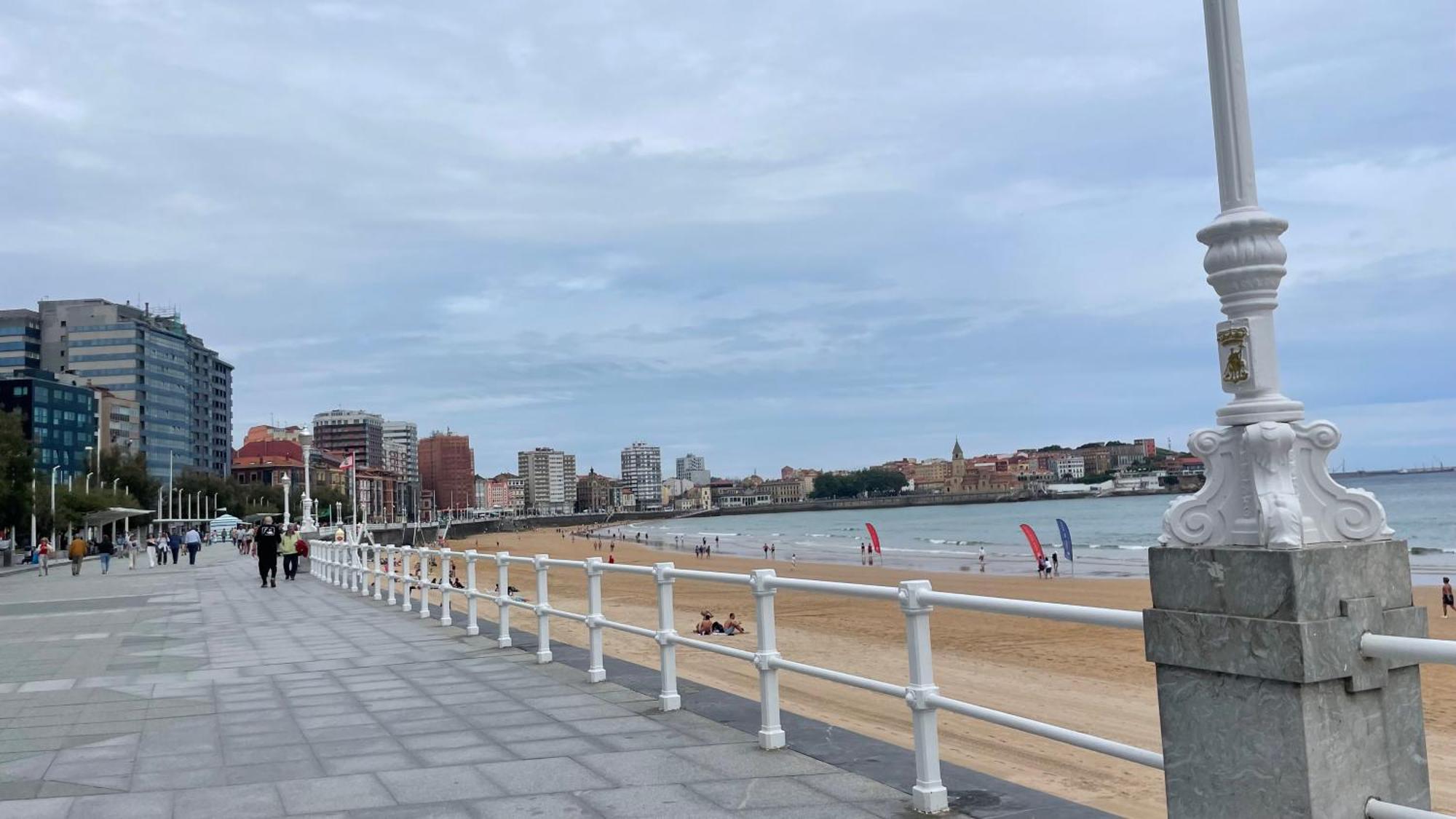 Apartamento Playa De Gijón Exterior foto